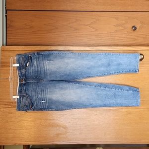 Democracy Ab Technology skinny distressed denim